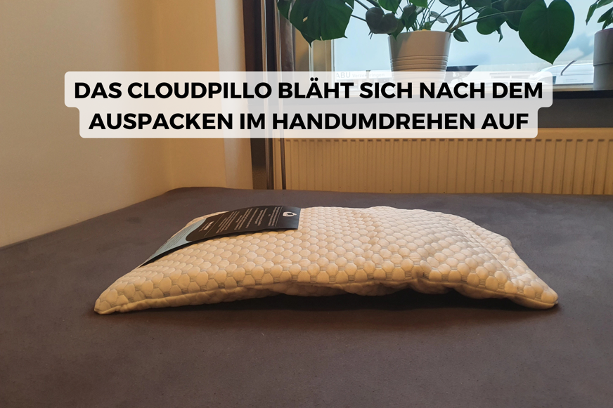 Cloudpillo kehrt automatisch in die richtige Form zurück